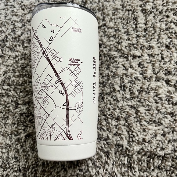 Uncommon Green College Station Map Tumbler - Picture 3 of 4